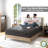 12'' Medium Hybrid Mattress with Cooling Gel Memory Foam and Pocket Coils CertiPUR-US® Certified Mattress in a Box-1216741971-1216447907