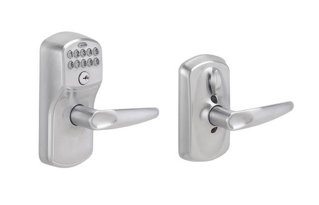 Jazz Keypad Lever with Plymouth Trim, Yes, Keyed Alike