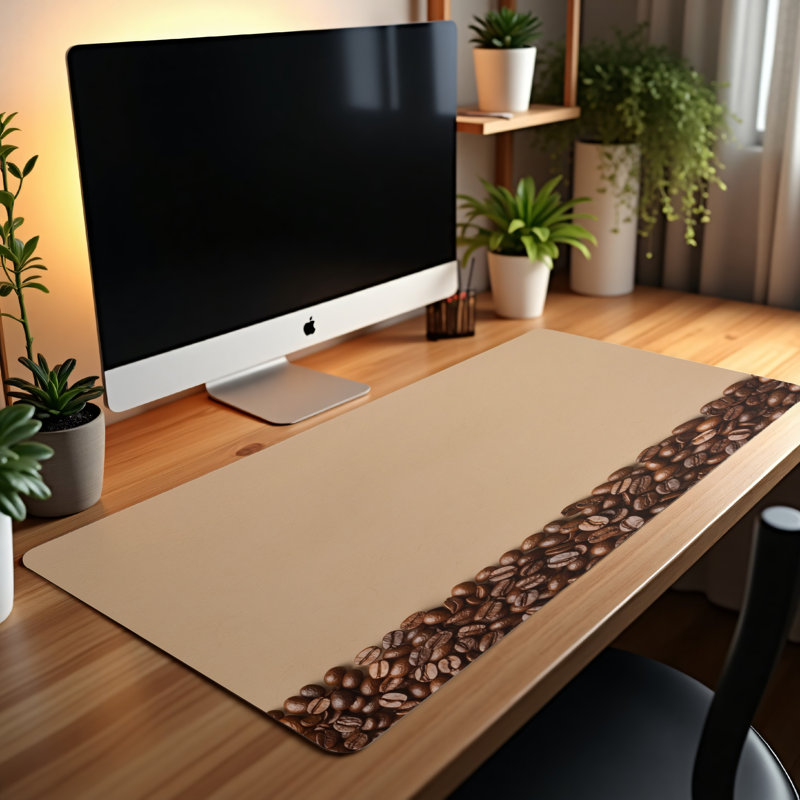 Polyester Desk Pad, 31.5x15.5