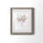 Toile avec cadre gris