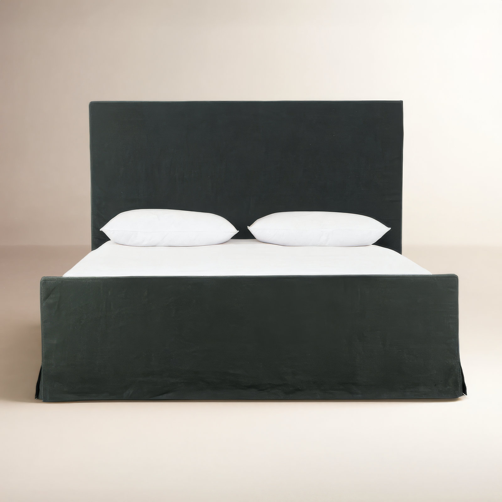 Zoni Upholstered Bed, King, Brussels Pine