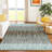Machine Washable Indoor/Outdoor Chantille ACN2404 Geometric Rug-273995875