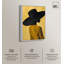 Affiche noire sur toile noire «I» par Art Remedy-107411407-107411391