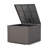 Iron Frame Outdoor Storage In Grey , 32.89 In. X 24.51 In., Patio Enhancement Box With Resilient Frame, Depth Width Height, Aid