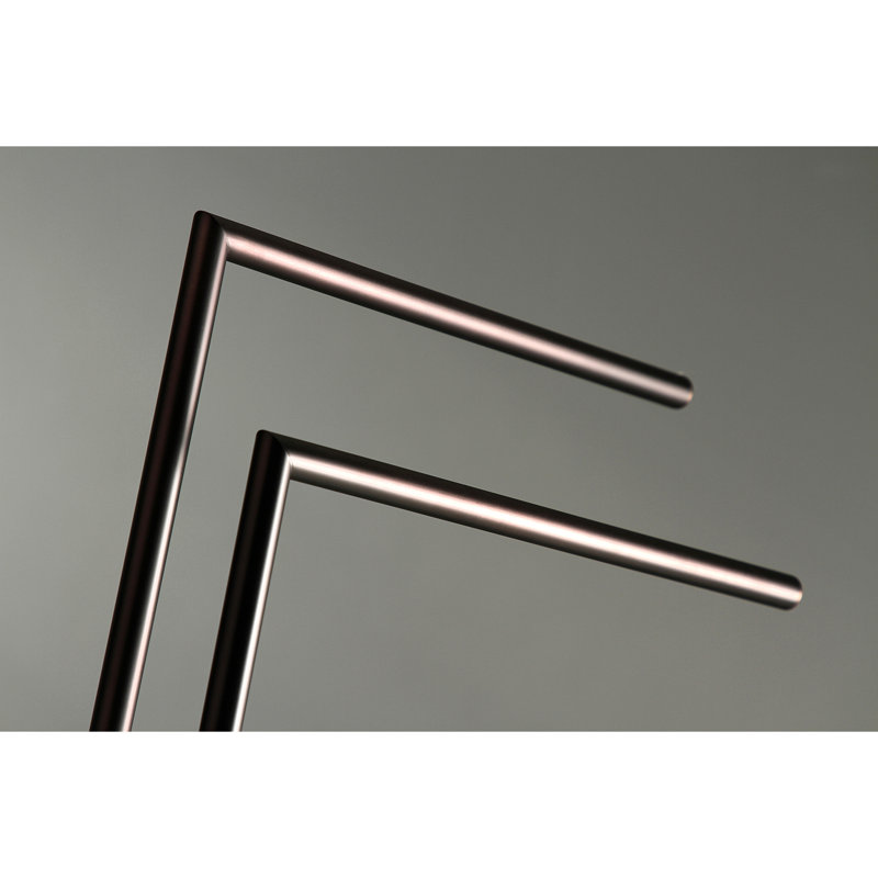 Porte-serviettes double autoportant Kingston Brass Edenscape, Bronze huilé