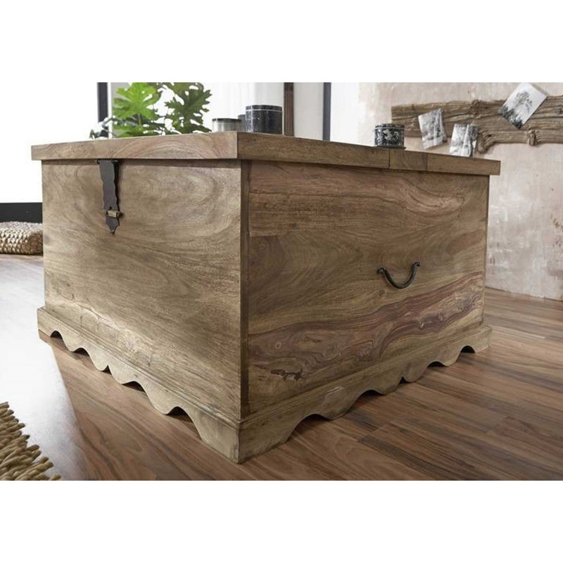 Leeds 1 Piece Solid Wood Blanket Chest