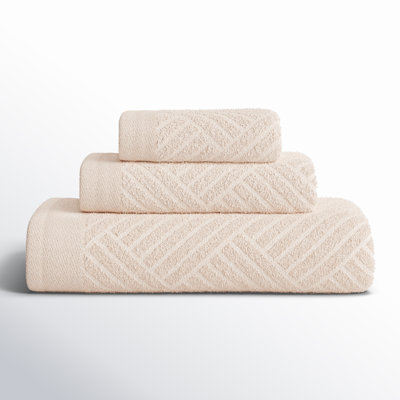 Ocilla 3-Piece Egyptian Cotton Towel Set