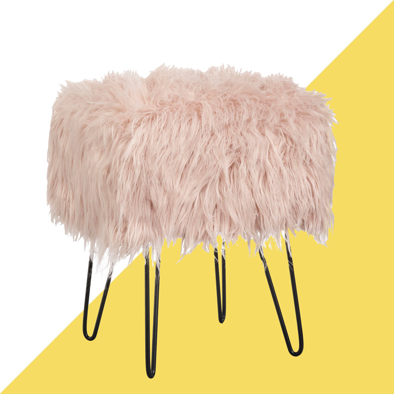 Tabouret d'appoint Caitilyn, Rose