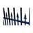 Steel Single Swing Driveway Gate - ST. LOUIS Style-474155077