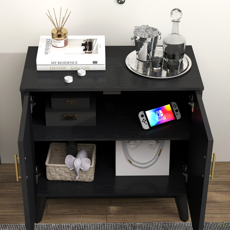 Buffet Mid Mid Century, Noir