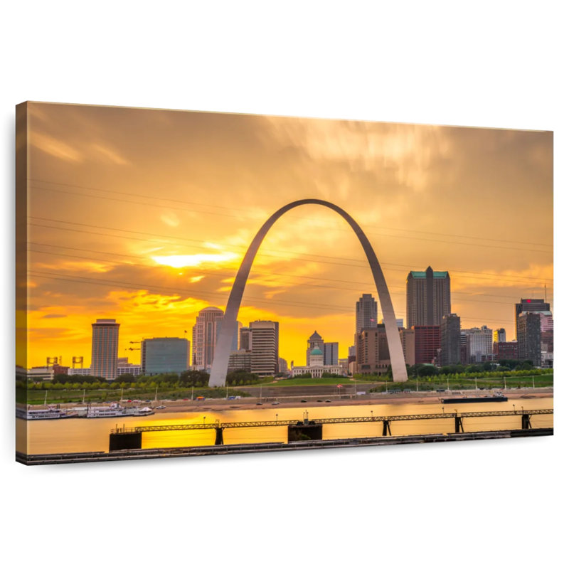 Ravi Saint Louis, 34" H x 51" W
