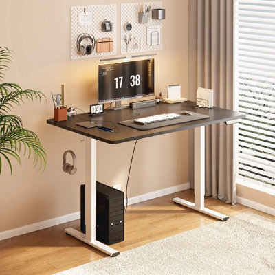 Adjustable Standing Desk, Whole-Piece Desktop