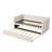 Twin Size Upholstered Daybed With Trundle-1360940042