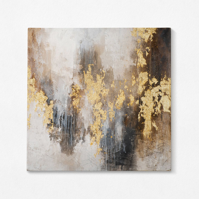 Decorative Canvas Painting, 39.4" H x 39.4" W