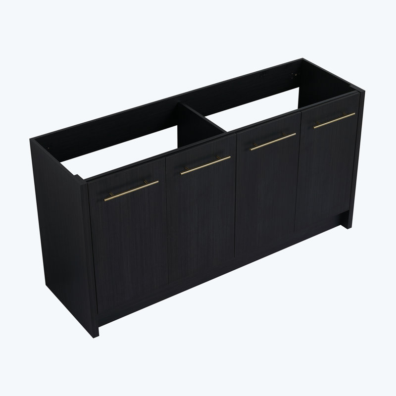 58.69'' Double Bathroom Vanity Base Only