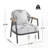 Outdoor Rope Club Chair With Cushion-297581554