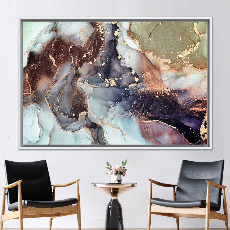 Print on Canvas, 80 cm H x 110 cm W, Framed Print without Mat, White