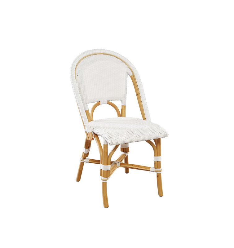 Chaise bistro blanche Paris - 2 chaises