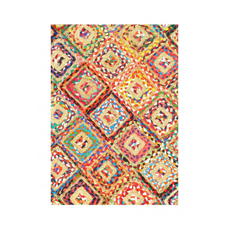 Derwyn Hand Knotted Wool Area Rug