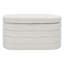Banc de rangement rembourré Joel Boucle