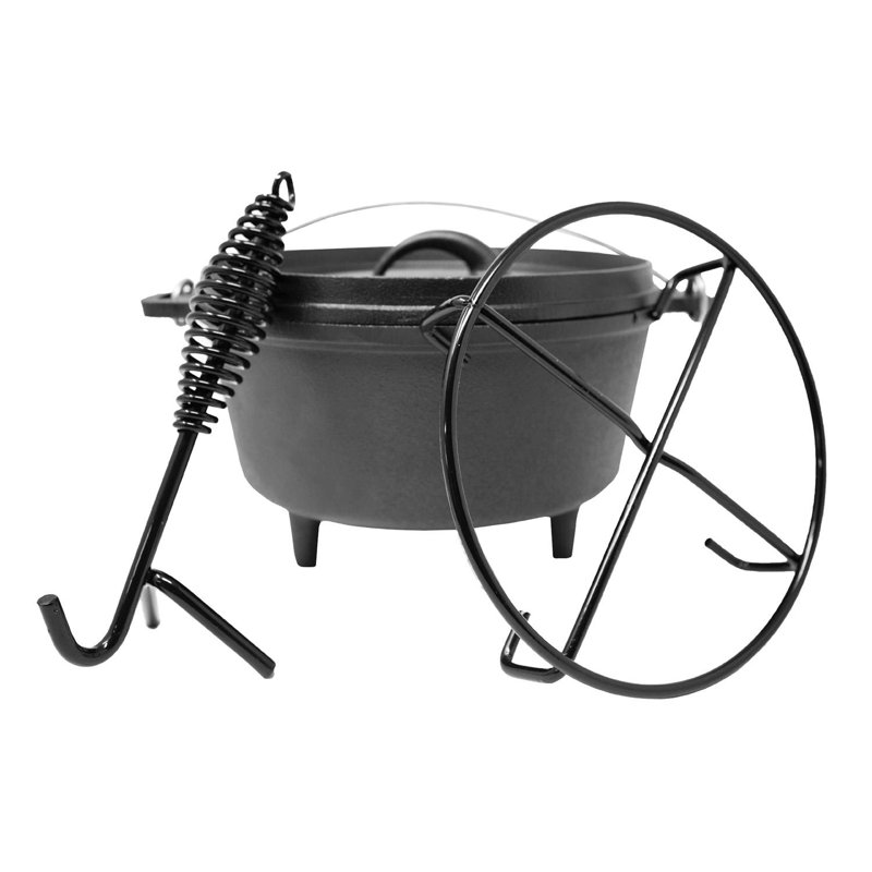 Klarstein Cast Iron Round Casserole Dish, 3.7