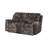 Bruni Brown Console Reclining Loveseat
