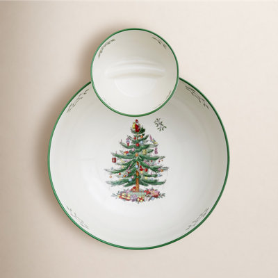 Christmas Tree Tiered Chip and Dip