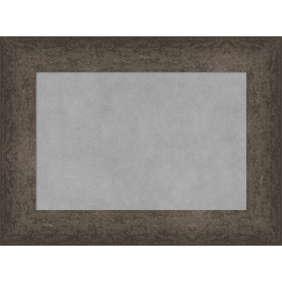 Tableau magnétique encadré bronze tacheté clair