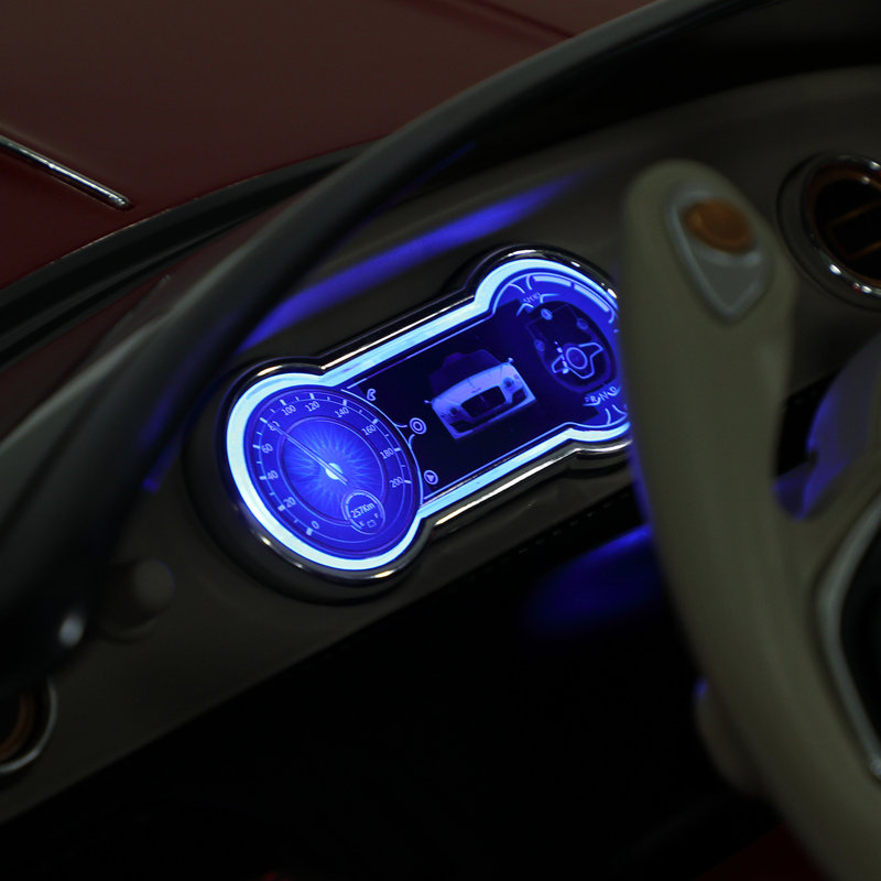 Voiture électrique pour enfants avec télécommande à piles Bentley, Rouge