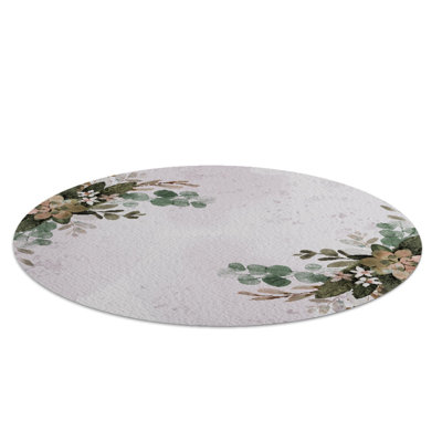 Bernards Hard Floor Straight Round Chair Mat