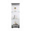 Cecilius Glass Display Cabinet with Lockable Door, Curio Showcase Cabinet for Collectibles, Books, Figurines and Home Décor-4437290-4437295