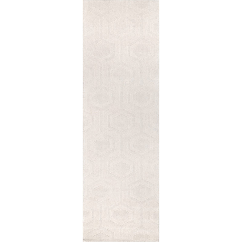 Schuykill Wool Geometric Indoor Rug, Runner 2' 6" x 8'