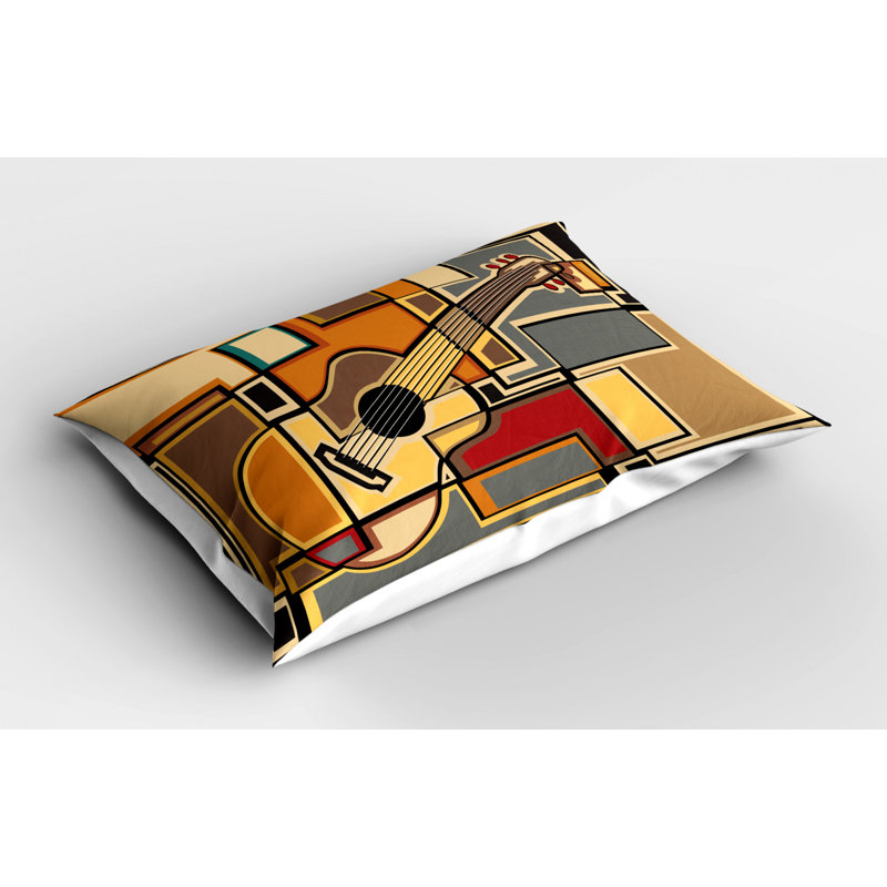 Cowboy Polyester Geometric Sham Set, Twin