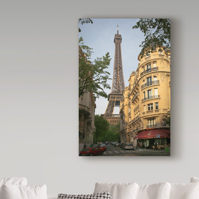Avisha 'Eiffel Tower 6' Photographic Print on Wrapped Canvas