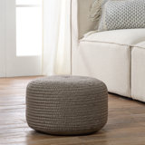 Dalenna PVC Wicker Outdoor Ottoman