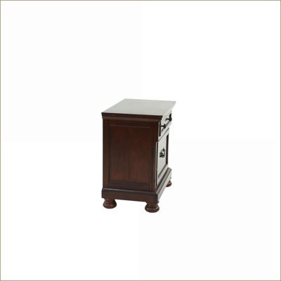 Antique Cherry Wood Nightstand for Bedroom