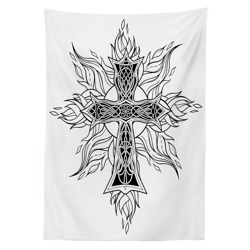 Celtic Tablecloth, 70" L x 52" W