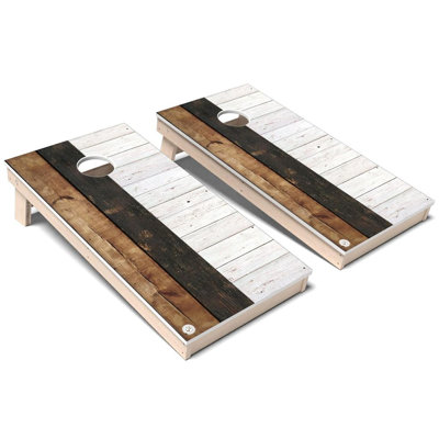 Ensemble de planches de cornhole composites toutes saisons International Flag Rustic Columbia