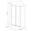Foristell 2 Door Wardrobe