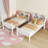 Twin Over Twin Standard Bunk Bed With Bookcase Headboard-134996602