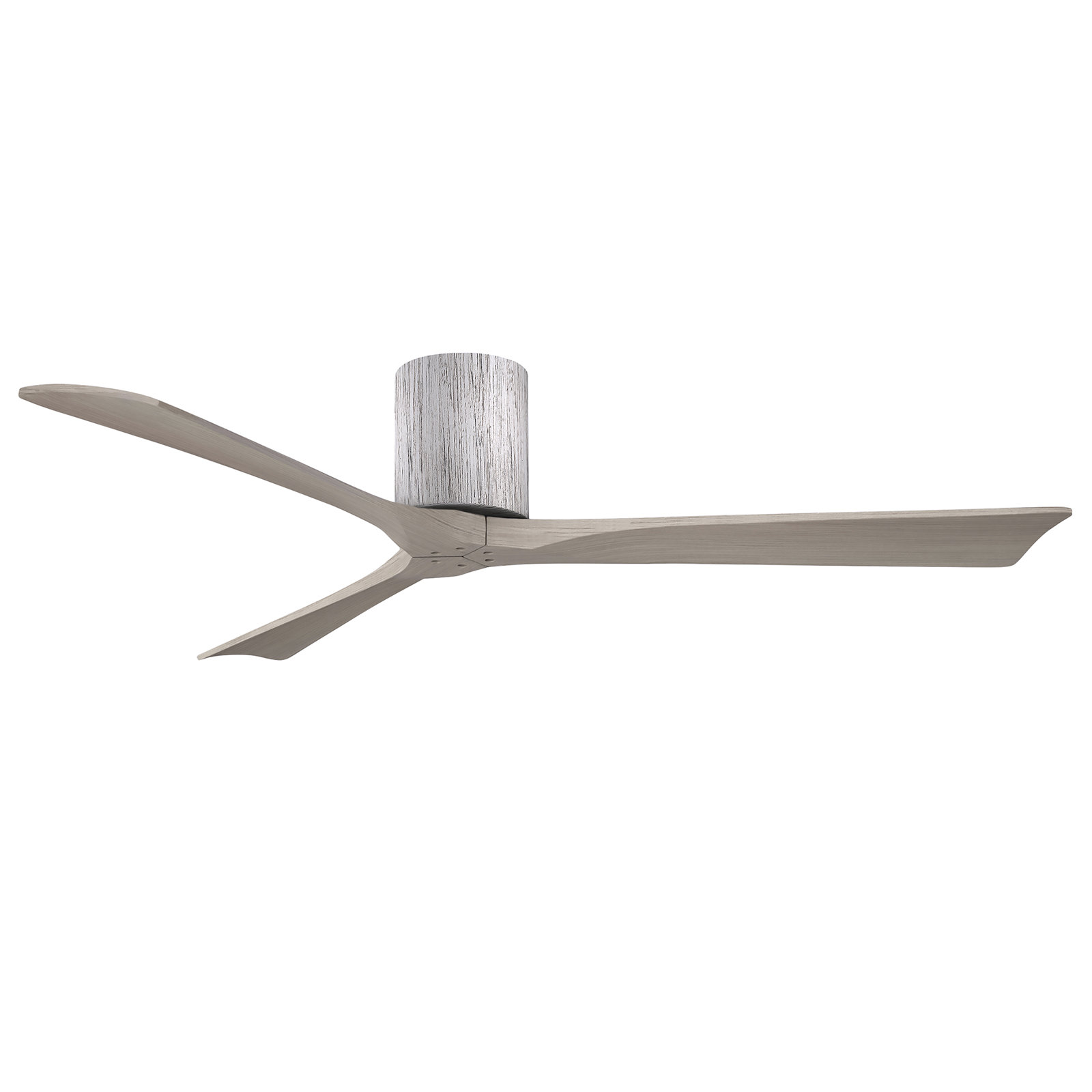 Olivier 3 Blade Ceiling Fan, Barn Wood Tone, Gray Ash Tone, 60"