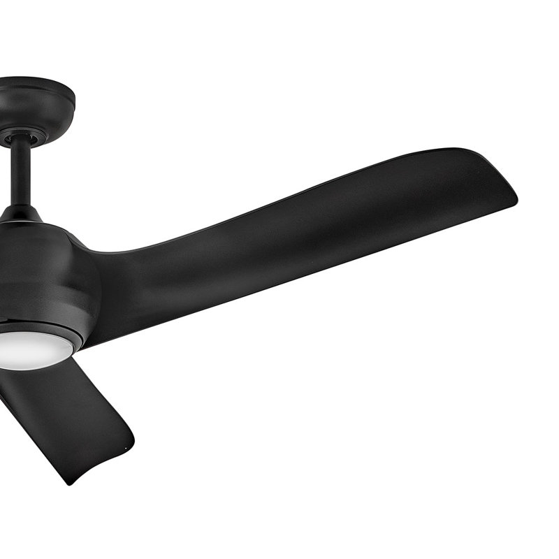 Hinkley Tiburon Ceiling Fan, Matte Black, Matte Black