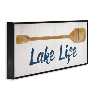«Lake Life Boat Oar» par Lil 'Rue