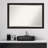 Jibril Brushed Nickel Beveled Bathroom / Vanity Mirror-550123675