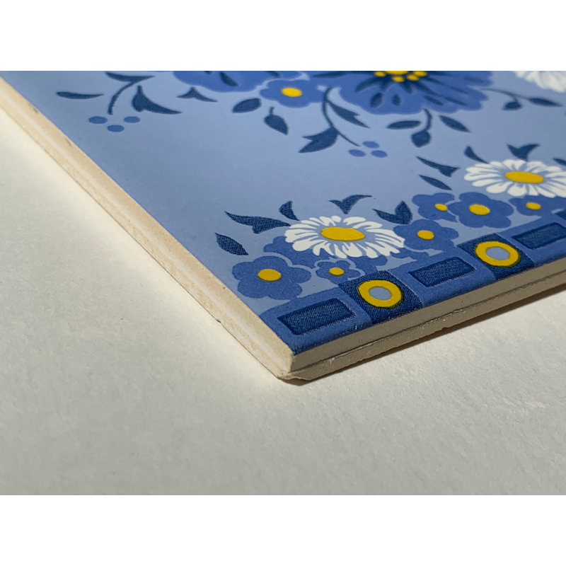 Carrelage décoratif en céramique pour bouquet 6 po x 6 po en mauve