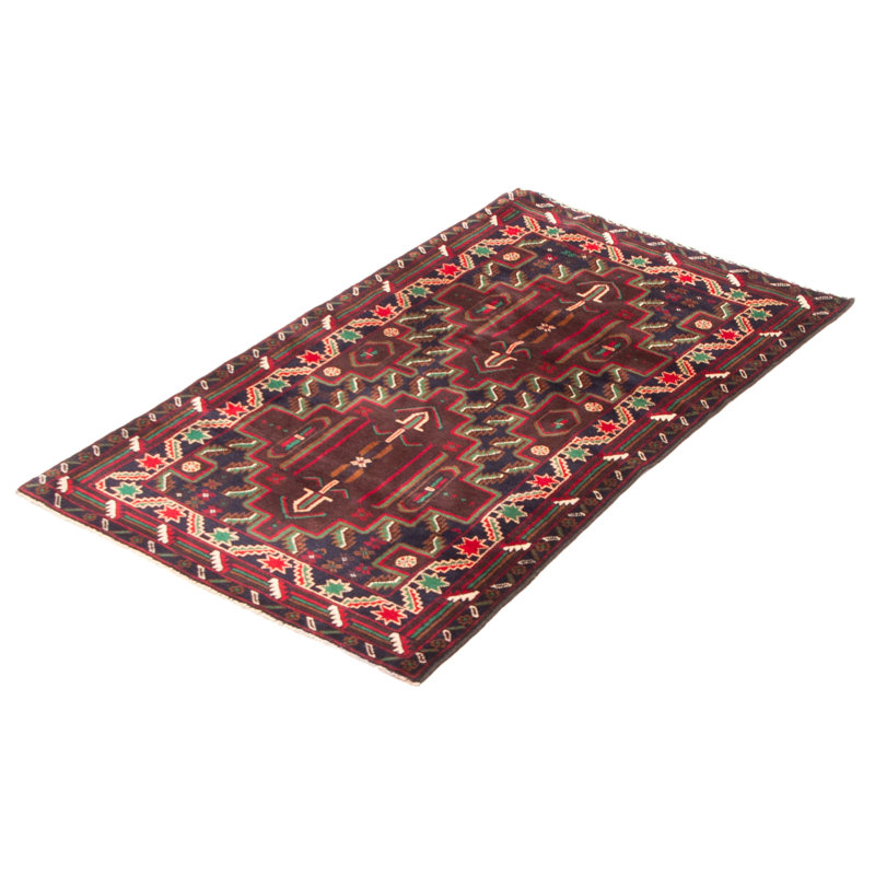 Teimani Brown Rug 3'0" x 5'2"