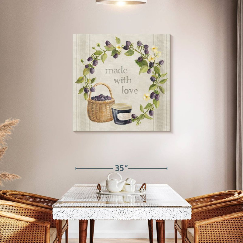 Yarlin Homemade Happiness IX, 36" H x 36" W
