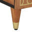 40cm W Solid + Manufactured Wood Bedside Table-101281269