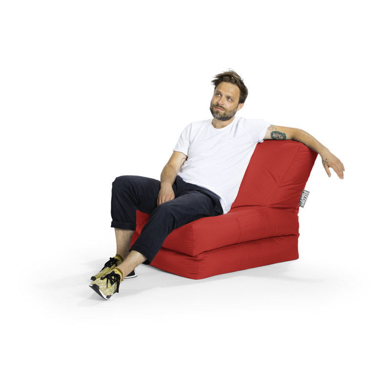 Polyester Bean Bag Chair & Lounger, Red