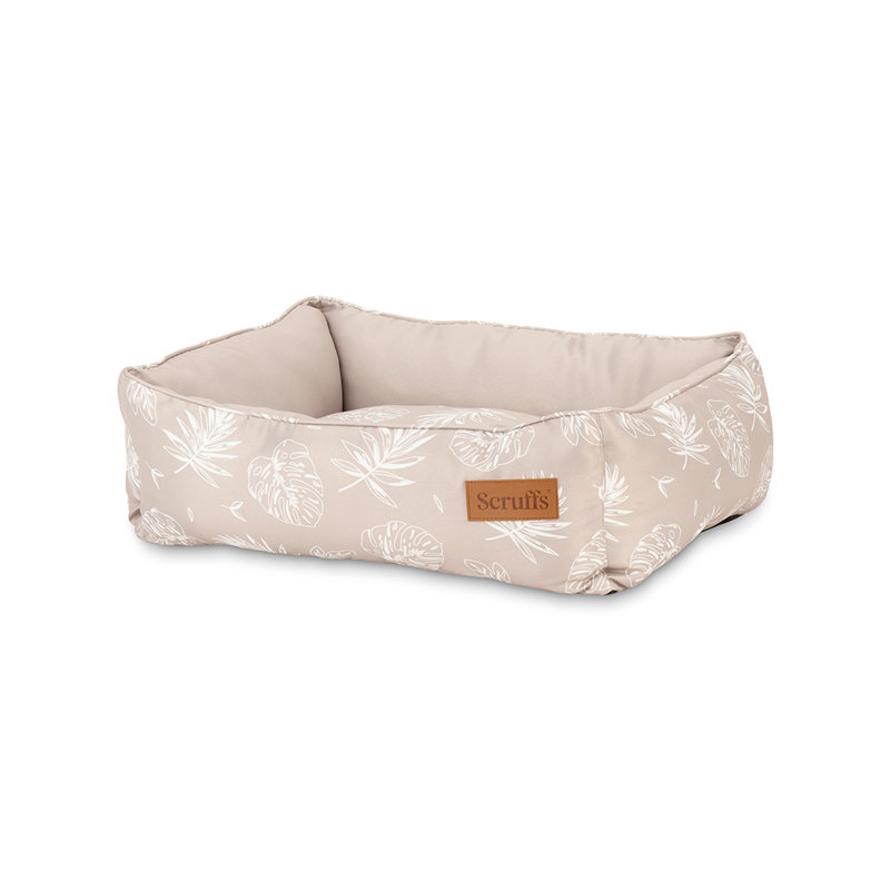 Floral Polyester Pet Bed